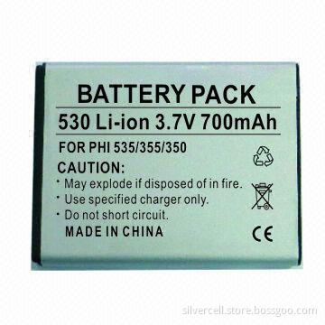 Li-ion Battery for Philips S660, with 700mAh Capacity